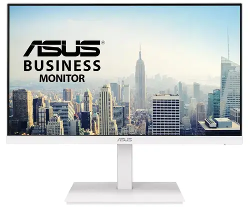 Monitor IPS LED ASUS 23.8inch VA24EQSB-W, Full HD (1920 x 1080), VGA, HDMI, DisplayPort, Pivot, Boxe (Alb)