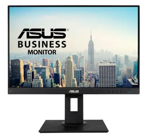 Monitor IPS LED ASUS 24.1inch BE24WQLB, 1920 x 1200, VGA, HDMI, DisplayPort, Pivot, Boxe (Negru)