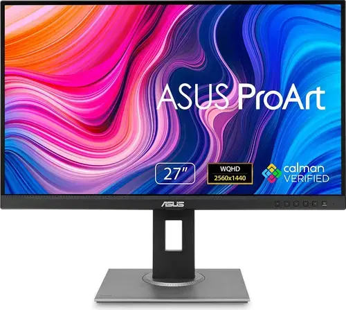 Monitor IPS LED ASUS 27inch PA278QV, QHD (2560 x 1440), DVI, HDMI, DisplayPort, Boxe (Negru)