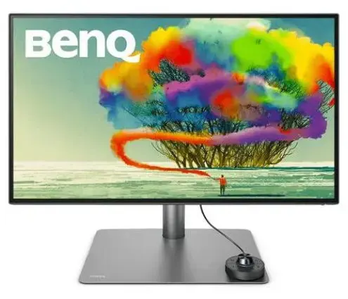 Monitor IPS LED Benq 27inch PD2725U, Ultra HD (3840 x 2160), HDMI, DisplayPort, Thunderbolt, Pivot, Boxe (Negru/Gri)