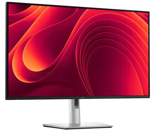 Monitor IPS LED Dell 31.5inch P3225DE, WQHD (2560 x 1440), HDMI, DisplayPort, Pivot, 100 Hz, 5 ms (Negru/Argintiu)