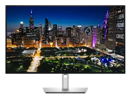 Monitor IPS LED Dell 31.5inch U3225QE, UHD (3840 x 2160), HDMI, DisplayPort, Pivot, 120 Hz, 5 ms (Negru/Argintiu)