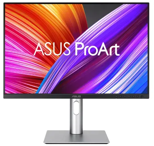 Monitor IPS LED Grafica ASUS ProArt 24.1inch PA248CRV, WUXGA (1920 x 1200), HDMI, DisplayPort, Pivot, Boxe (Negru/Argintiu)