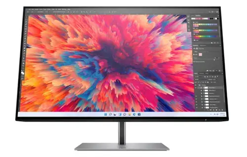 Monitor IPS LED HP 23.8inch Z24q G3, QHD (2560 x 1440), HDMI, DisplayPort, Pivot (Negru/Argintiu)