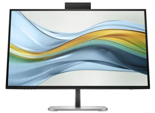 Monitor IPS LED HP 27inch 527pm, QHD (2560 x 1440), HDMI, DisplayPort, Camera Web, Boxe (Negru/Argintiu)