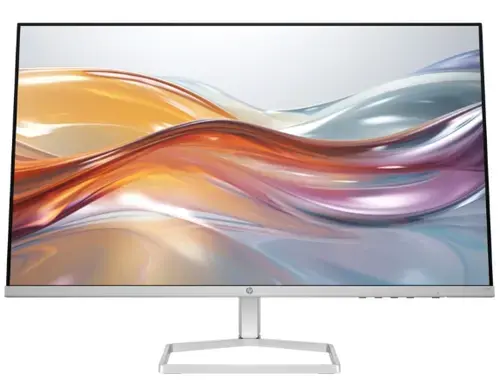 Monitor IPS LED HP S5 27inch 527sf, Full HD (1920 x 1080), VGA, HDMI, 100 Hz, 5 ms (Negru/Argintiu)
