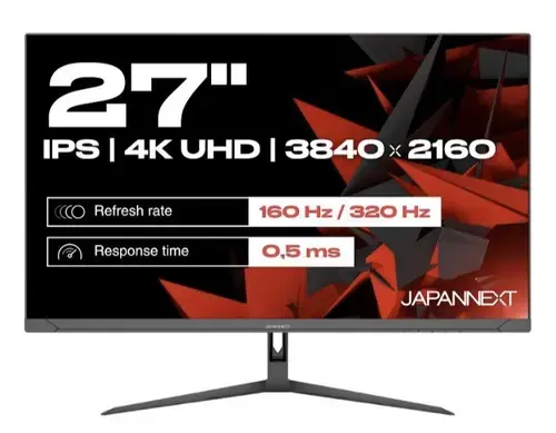 Monitor IPS LED JAPANNEXT 27inch JN-I270UHD16FHD32, UHD (3840 x 2160), HDMI, DisplayPort (Negru)