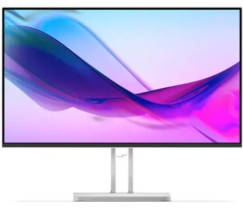 Monitor IPS LED Lenovo 23.8inch L24i-4A, Full HD (1920 x 1080), VGA, HDMI, Boxe, 100 Hz, 1 ms (Alb)