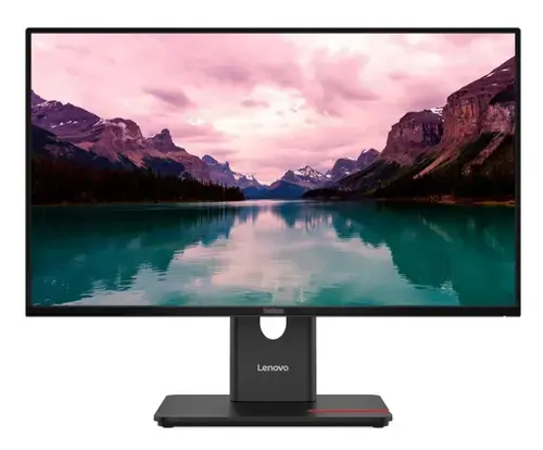 Monitor IPS LED Lenovo ThinkVision 23.8inch T24-40, Full HD (1920x1080), VGA, HDMI, DisplayPort, Pivot, 120 Hz, 4 ms (Negru)