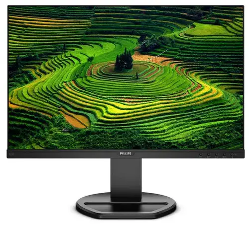 Monitor IPS LED Philips 22.5inch 230B8QJEB/00, WUXGA (1920 x 1200), VGA, DVI HDMI, DisplayPort, Boxe, Pivot (Negru)