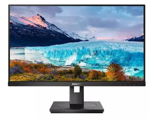 Monitor IPS LED Philips 23.8inch 243S1/00t 23.8 inch, FHD (1920 x 1080), HDMI, DisplayPort, Boxe, Pivot (Negru)