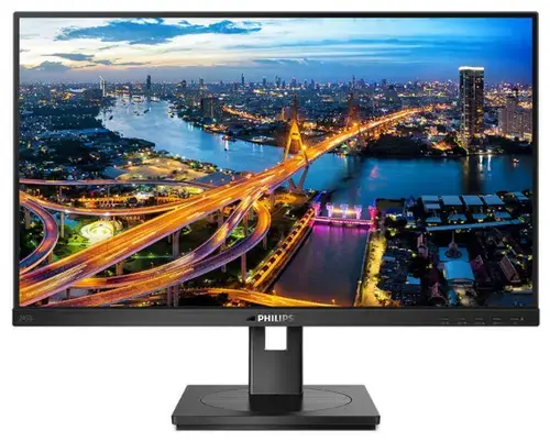 Monitor IPS LED Philips 23.8inch 245B1/00, QHD (2560 x 1440), DVI, HDMI, DisplayPort, Pivot, Boxe, 75 Hz, 4 ms (Negru)