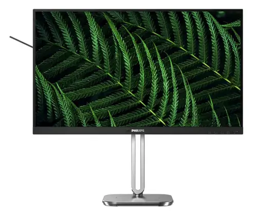 Monitor IPS LED Philips 27inch 27B2G5500/00, Full HD (1920 x 1080), HDMI, DisplayPort, Boxe, Pivot, 100 Hz, 4 ms (Negru/Argintiu)