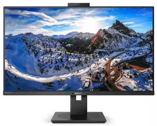 Monitor IPS LED Philips 31.5inch 329P1H/00, UHD (3840 x 2160), HDMI, DisplayPort, Boxe, Pivot (Negru)