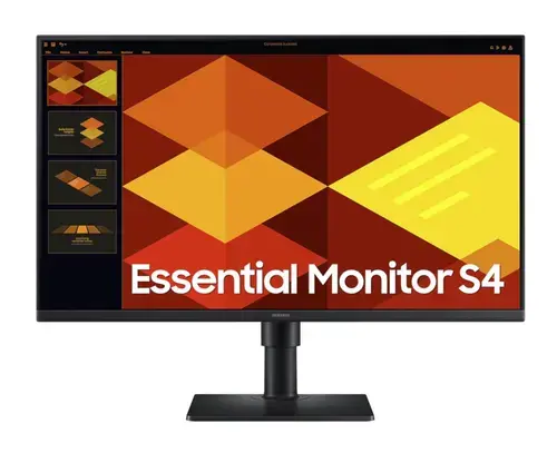 Monitor IPS LED Samsung 27inch S27D406GAU, Full HD (1920 x 1080), HDMi, DisplayPort, Pivot, Boxe, 100 Hz, 5 ms (Negru)
