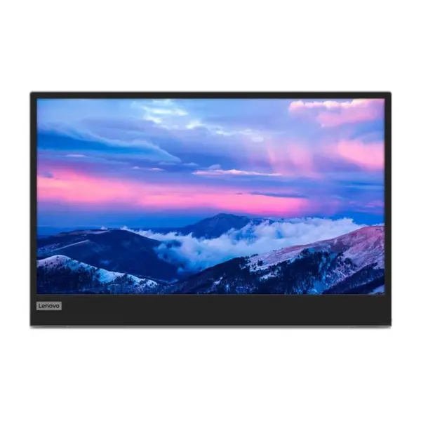 Monitor LED Lenovo Portabil L15, 15.6 inch, FHD, IPS, 6 ms, 60 Hz, Negru
