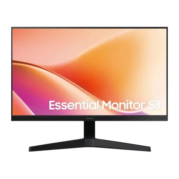 Monitor LED Samsung Essential S3 S33GF LS24F330EAUXEN, 23.8 inch, FHD, VA, 5 ms, 100 Hz, Negru