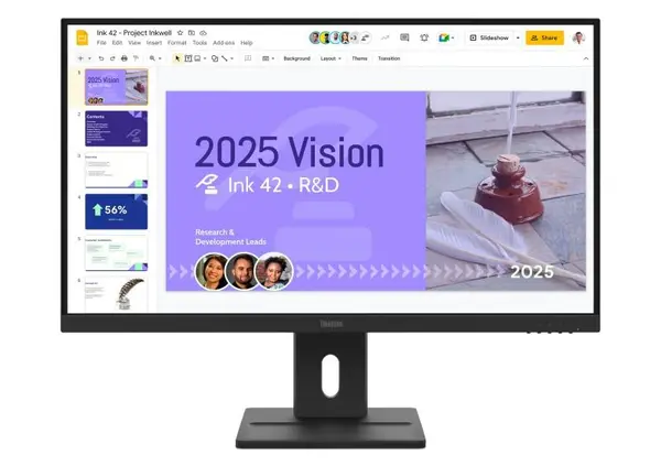 Monitor Lenovo - ThinkVision E27Q-40, 27'', QHD, IPS, negru