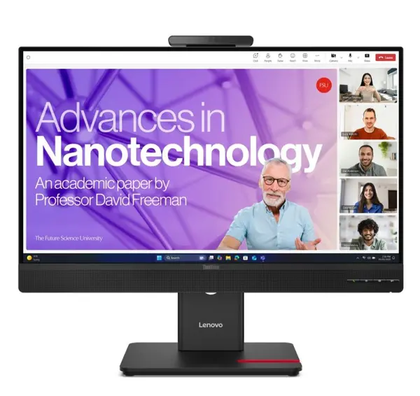 Monitor Lenovo - ThinkVision T27QD-4v, 27'', QHD, IPS, 120Hz, USB Hub