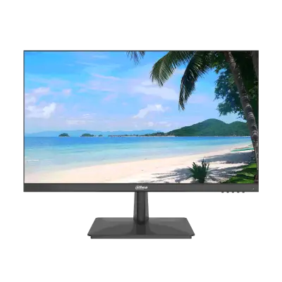 Monitor pentru supraveghere video cu difuzoare, 23.8 inch (60 cm), Slim, 1080p Full HD, prindere VESA, HDMI, VGA, Dahua LM24-H200