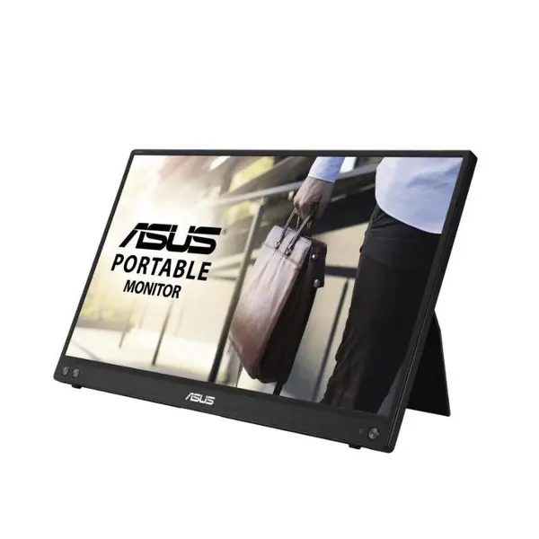Monitor portabil Asus ZenScreen MB16ACV, 15.6", Full HD, 60Hz, 5ms, Negru