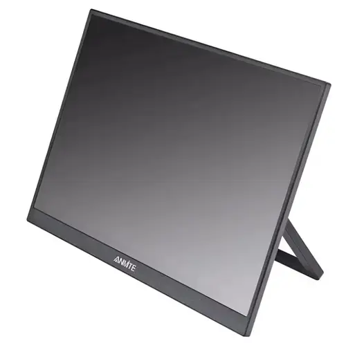 Monitor Portabil IPS LED Anmite 16inch A160W03, 1920 x 1200, Mini HDMI, USB-C (Negru)