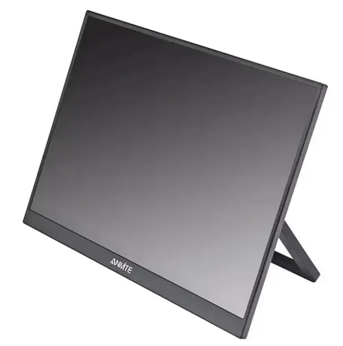 Monitor Portabil IPS LED Anmite 18.5inch A185W03, Full HD (1920 x 1080), USB-C, Mini HDMI (Negru)