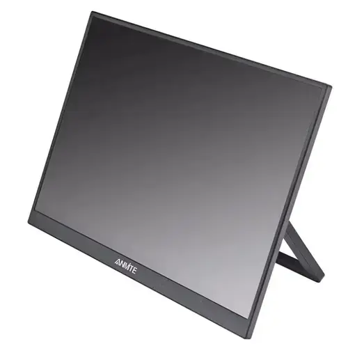 Monitor Portabil IPS LED Anmite 23.8inch A238W03, Full HD (1920 x 1080), MiniHDMI, USB-C, 120 Hz (Negru)