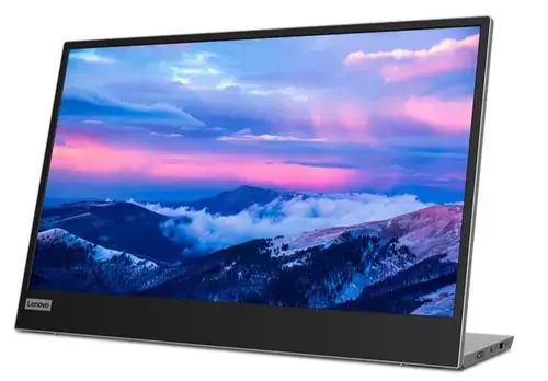 Monitor Portabil IPS LED Lenovo 15.6inch L15, Full HD (1920 x 1080), USB (Argintiu)