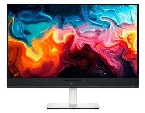 Monitor QD-OLED Dell 31.6inch S3225QC, UHD (3840 x 2160), HDMI, Boxe, 120 Hz, 0.03 ms (Negru/Argintiu)