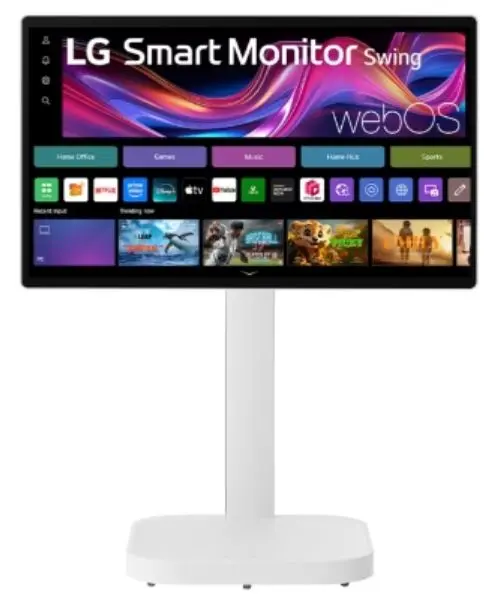 Monitor smart LG - Swing 32U889SA-W, 31.5'', Touchscreen, alb