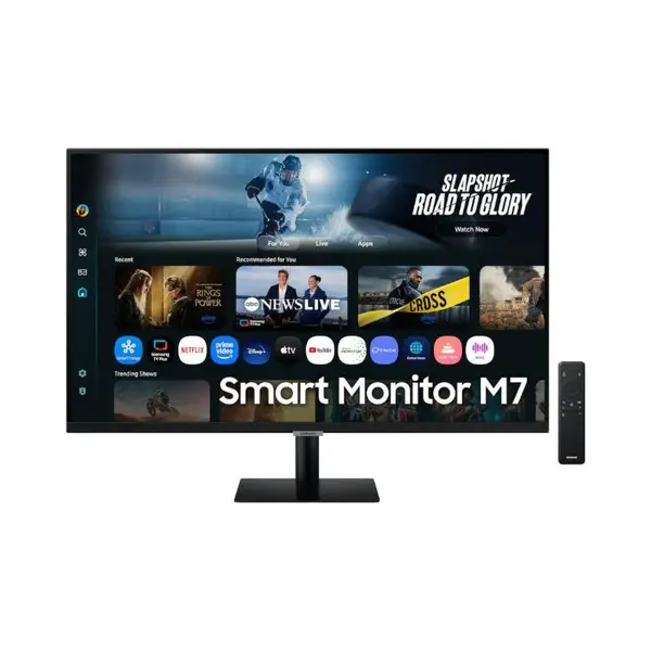 Monitor Smart Samsung LS32FM700UUXDU, 32", VA, 60Hz, 4ms, Flicker Free, Negru