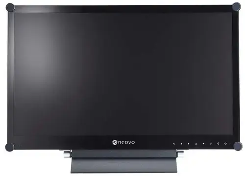 Monitor TN LED AG Neovo 21.5inch X-22E, Full HD (1920 x 1080), VGA, DVI, HDMI, DisplayPort, Boxe (Negru)