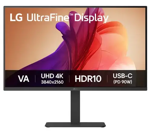 Monitor VA LED LG 31.5inch 32U720A-B, UHD (3840 x 2160), HDMI, DisplayPort, Boxe, Pivot (Negru)