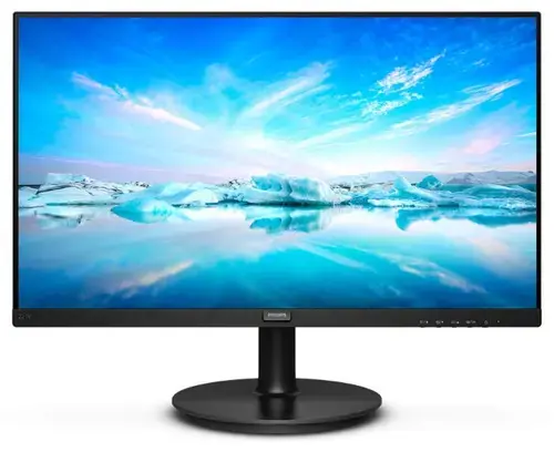 Monitor VA LED Philips 21.5inch 221V8/00, Full HD (1920 x 1080), VGA, HDMI, 75 Hz (Negru)