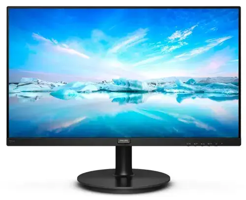Monitor VA LED Philips 21.5inch 221V8A/00, Full HD (1920 x 1080), VGA, HDMI, Boxe, 75 Hz (Negru)