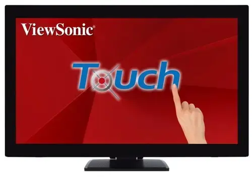 Monitor VA LED VIEWSONIC 27inch TD2760, Full HD (1920x1080), VGA, HDMI, DisplayPort, Boxe, Touchscreen (Negru)