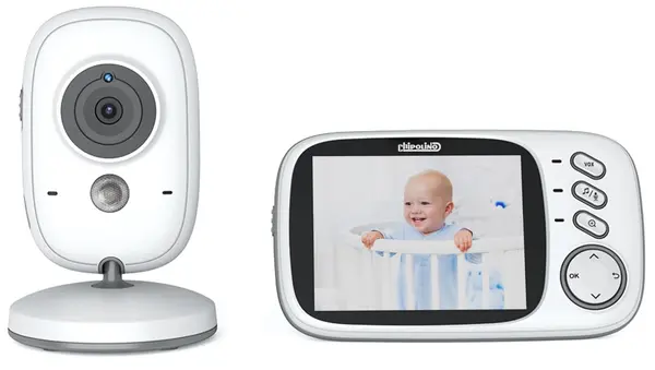 Monitor video pentru bebelusi cu ecran LCD Chipolino - Polaris + 3.2