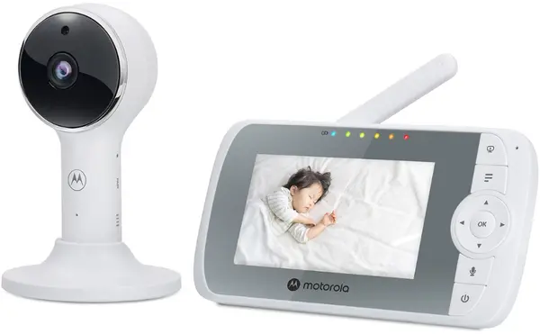 Monitor video pentru bebeluși Motorola - VM64 Connect, Wi-Fi, 4.3''