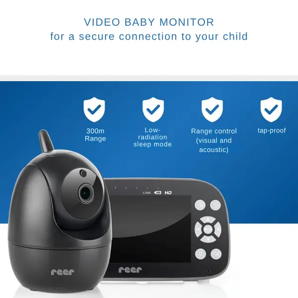 Monitor video pentru bebelusi Reer Pro HD Move
