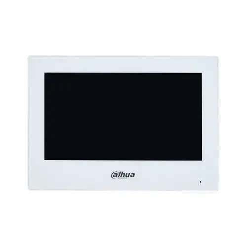 Monitor videointerfon Dahua VTH2621GW-WP, IP touch screen, 7'', Wi-Fi, PoE, SIP (Alb)