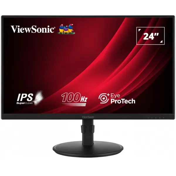 Monitor ViewSonic 24" VG2408A-MHD, Panel IPS, 1920x1080, 100Hz
