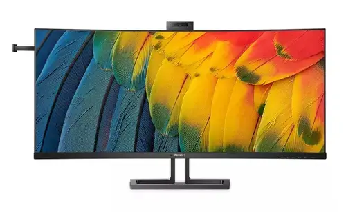 MonitorIPS LED Philips 39.7inch 40B1U6903CH/00, 5K (5120 x 2160), HDMI, DisplayPort, Ecran Curbat, Boxe (Negru)