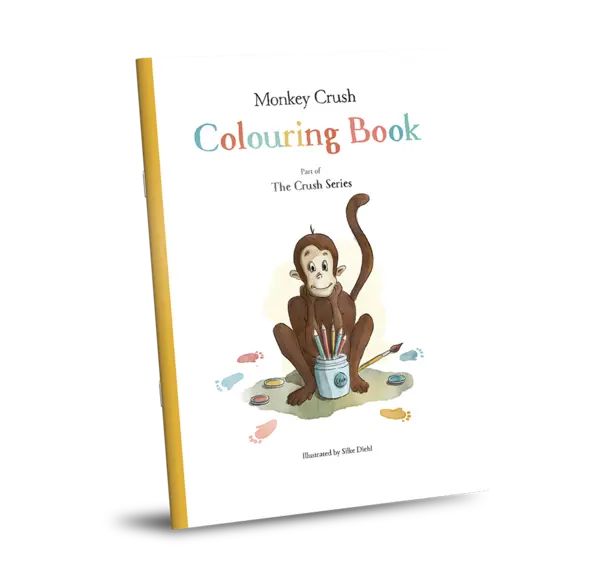 Monkey Crush Colouring Book | Silke Diehl