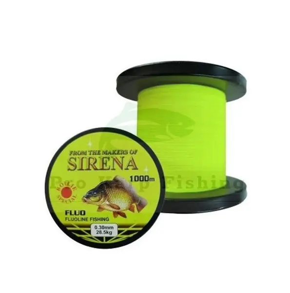 Monofilament /Guta/Fir SIRENA ,galben fluo -500 m - 0.35mm