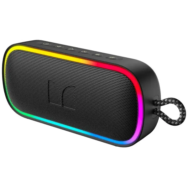 MONSTER Boxa Portabila Bluetooth Monster S150 Plus, 40W, TWS, RGB, Waterproof, Neagra