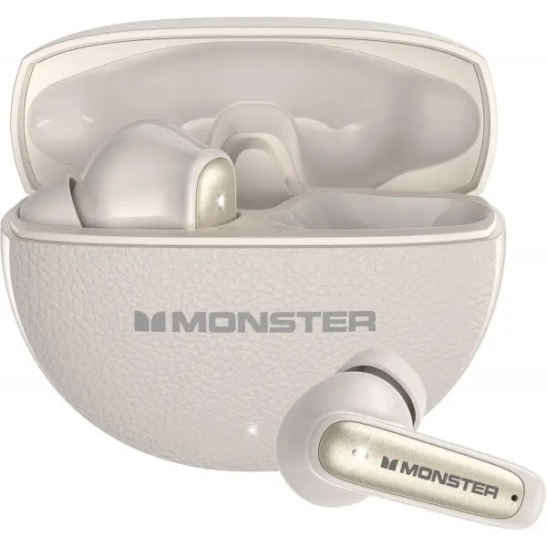 MONSTER Casti Handsfree, Bluetooth, Monster N-Lite 310, TWS, Crem Deschis