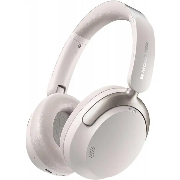 MONSTER Casti Handsfree Bluetooth Monster Persona 3rd, MultiPoint, A2DP, ANC, Alb