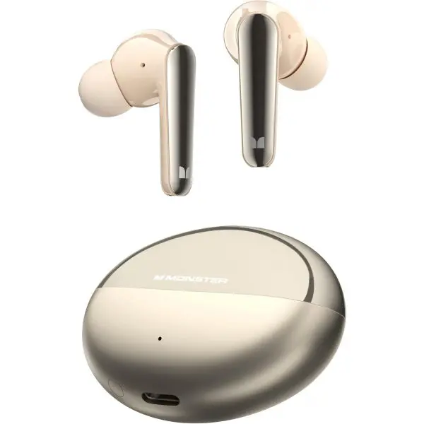 MONSTER Casti True Wireless Monster N-Lite 203 AirLinks, Bluetooth, Auriu