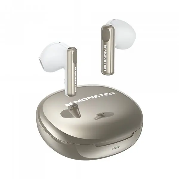 MONSTER Casti True Wireless Monster N-Lite 209, Bluetooth, Argintiu